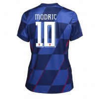 Zenski Nogometni Dres Hrvatska Luka Modric #10 Gostujuci EP 2024 Kratak Rukav